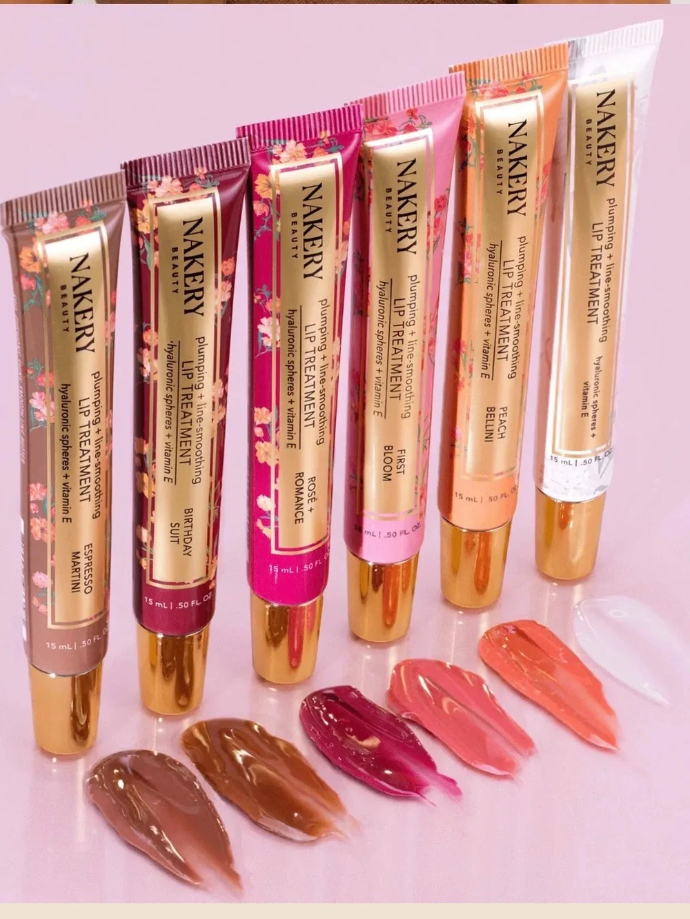 Nakery Beauty PEACH BELLINI Plumping Lip Treatment - Peach